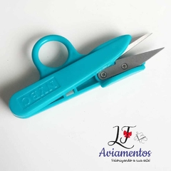 Tesoura de Arremate Azul
