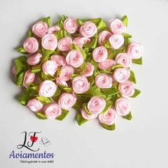 Flores Rococó 10mm Rosa