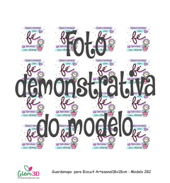GUARDANAPO ARTESANAL PARA BISCUIT 18X18CM - 282