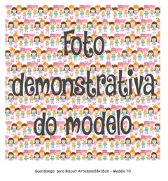Guardanapo para Biscuit 70 -18x18cm - Unidade
