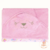 Toalha C/Capuz De Canto Bublim Petit Malha Plush Lisa C/Bordado E Forro Fralda Est 68cmx68cm Pct C/01un //URSA ROSA - comprar online