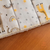 Pano De Boca Bublim Petit Estampado C/Festone 34cmx40cm Pct C/03un //GIRAFA CREME na internet