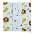 Cueiro Bublim Petit Estampado 1,00mx80cm Rolinho C/03un //LEAO AZUL