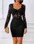Vestido com detalhes em renda - comprar online