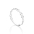 Anel Rommanel skinny ring infinito folheado a platina - 310810 - comprar online