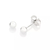 Brinco Rommanel bola folheado a platina - 320104 - comprar online