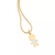 Pingente Rommanel menino folheado a ouro com aplicação de rhodium - 542452 - comprar online