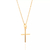 Pingente Romamnel folheado a ouro cruz - tam.único 540001 - comprar online