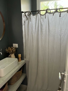 Cortina de baño Off white - comprar online