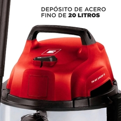 Aspiradora Polvo / Agua 20 L Acero Inoxidable Einhell - comprar online
