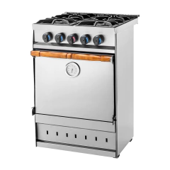 Cocina Industrial 4 Hornallas Gauchito Sol Real