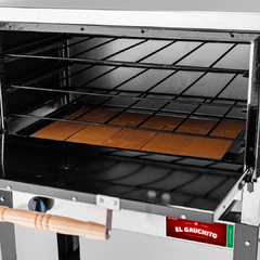 Horno Inoxidable Pizzero Facturero 6 Pizzas Gauchito Sol Real - comprar online