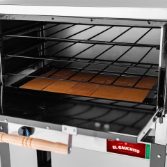 Horno Inoxidable Pizzero Facturero 6 Pizzas Gauchito Sol Real - comprar online