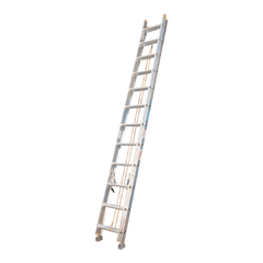 Escalera de Aluminio Extensible 28 Escalones 2 Tramos