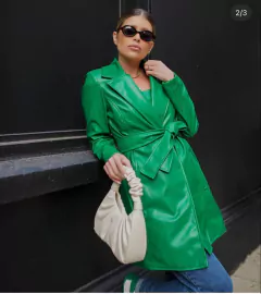 Maxi Blazer Couro - comprar online