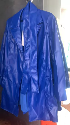 Maxi Blazer Couro na internet