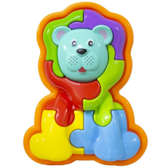 Puzzle infantil 3d León 7 piezas - comprar online