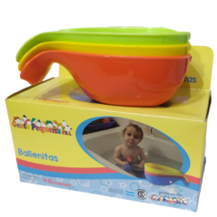 Ballenitas apilables coladores para el baño - comprar online