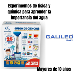 Juego de ciencias La ciencia del Agua Galileo en internet