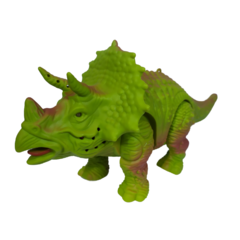Dinosaurio Triceratops camina Luz y sonido - tienda online