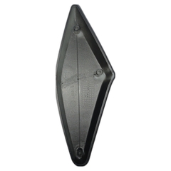 Tapa adorno izquierda negro Corven