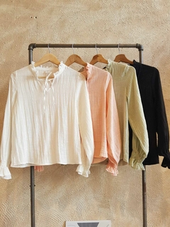 #214 BLUSA LINO RUSTICO en internet