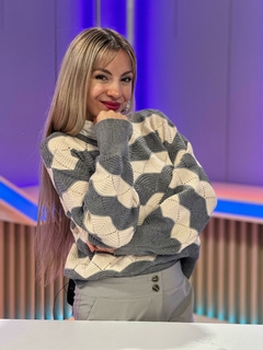 #1009 SWEATER RAYADO CALADO - comprar online