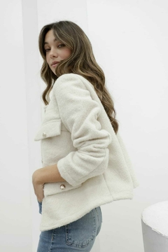 #337 chaquta de tweed bucle - comprar online