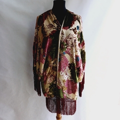 KIMONO FLOWERY FLECOS ZARA