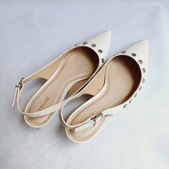 ZAPATOS TACHAS PRUNE