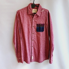 CAMISA C/BOLSILLO AZUL