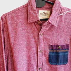 CAMISA C/BOLSILLO AZUL - Feria La Polilla