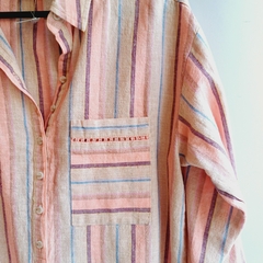 CAMISA RAYADA ANTROPOLOGY - Feria La Polilla