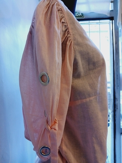 BLUSA C/ARGOLLAS ZARA - tienda online