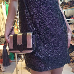 VESTIDO CRUZADO LENTEJUELAS ZHOE en internet