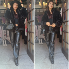 PANTALON ENGOMADO ZARA - Feria La Polilla