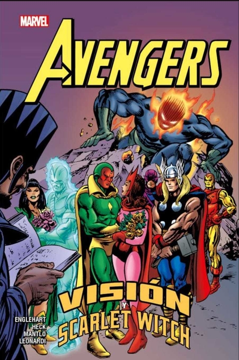 AVENGERS VISIÓN SCARLET WITCH - PANINI