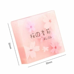 Goma de borrar cuadrada sakura - TOKIO III