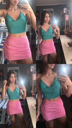 Saia Búzios LUREX - Starliê