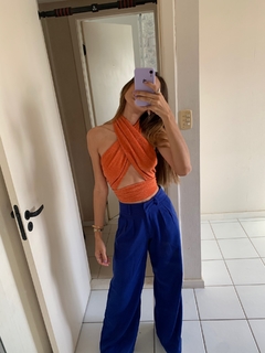 CALÇA BRISA COLORS AZUL ROYAL - loja online