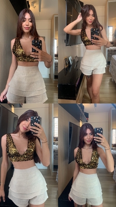 Short Saia Maré (linho) - comprar online