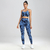 Macacão Slim Yoga Sem Costura: Estilo Tie Dye, Conforto Sem Igual, Push Up Bra Set para um Visual Irresistível. - loja online
