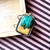 Bracelete Deco elefante dyed jade - comprar online