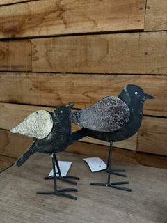 DECO PAJARITO EN CHAPA