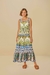 vestido longo estampado amazônia ribeirinha