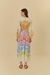 vestido cropped estampado papillon multicolorido na internet