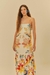 VESTIDO ALCA FLORAL MAJESTOSO