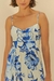 vestido midi chita porcelana na internet