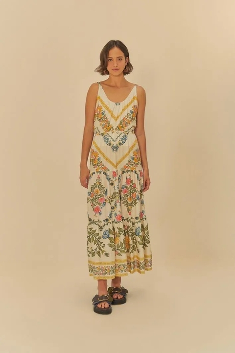 Vestido Cropped Estampado Elisa - comprar online