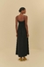 vestido longo franzido na internet